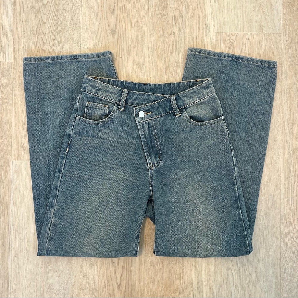 Cross Waisted Jeans